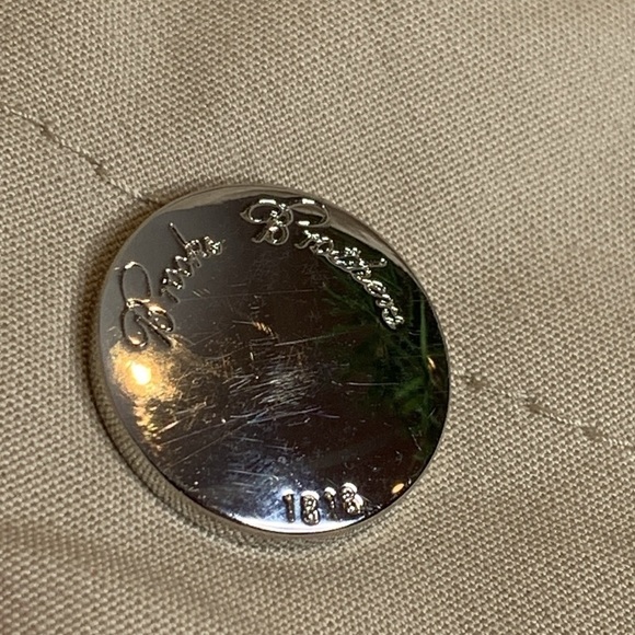 Brooks Brothers | Tan Khaki Diamond Stitch Quilted Double Zipper Jacket 6 - Picture 12 of 15